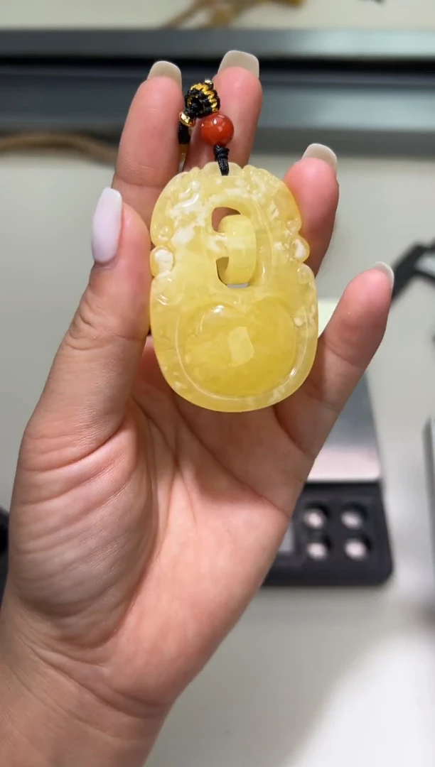 裸石琥珀未镶嵌琥珀蜜蜡吊坠