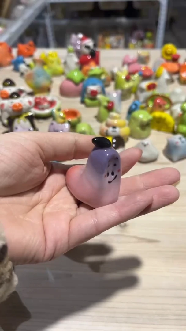 【闪购商品】摆件86纯手工微瑕陶瓷