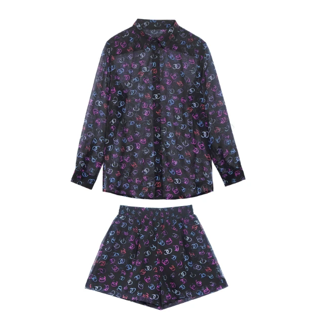 JNJA新款时尚潮流百搭女装套装-9315