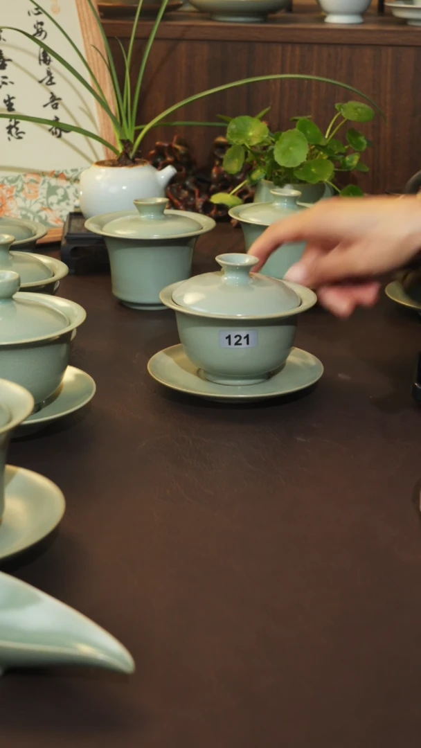 【闪购商品】杯宣宝汝瓷原矿原釉微瑕
