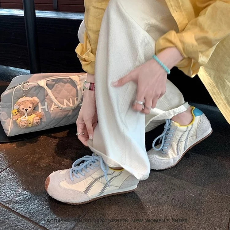 【济州岛】多巴胺撞色德训鞋