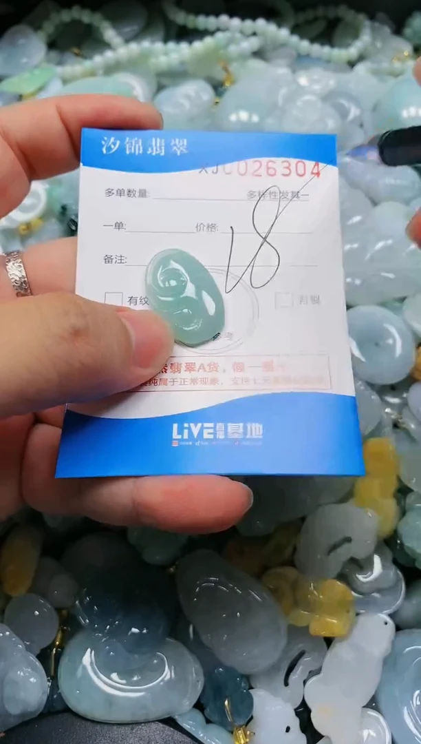 翡翠未镶嵌颈饰闪购商品0026304