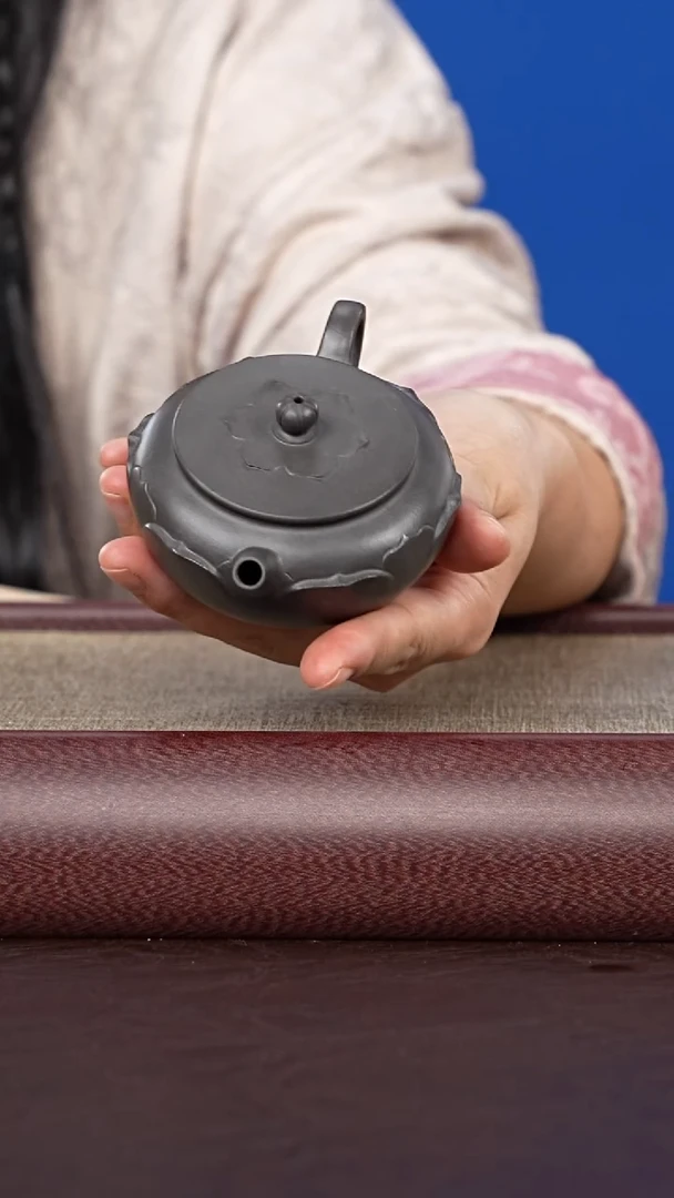 紫砂供春道婷婷紫砂75