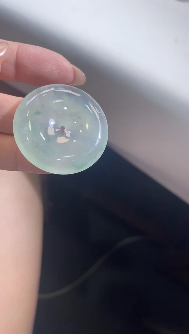 翡翠未镶嵌吊坠(不含链)平安扣