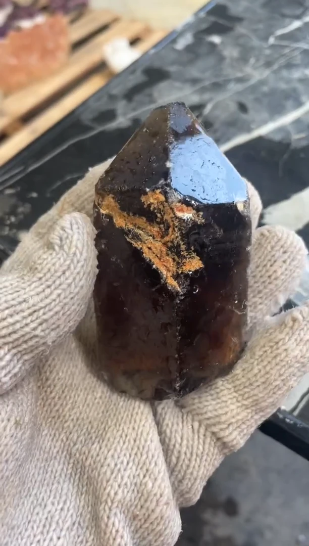 【闪购商品】烟晶原石未镶嵌天然茶水晶原石摆件
