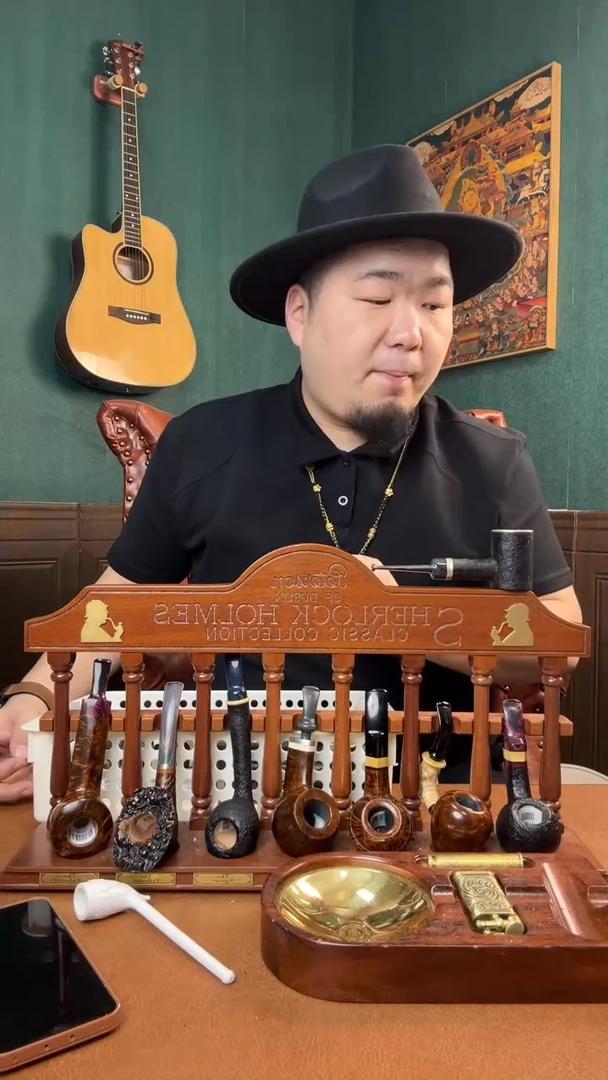 石楠木木雕款意大利进口石楠木烟斗