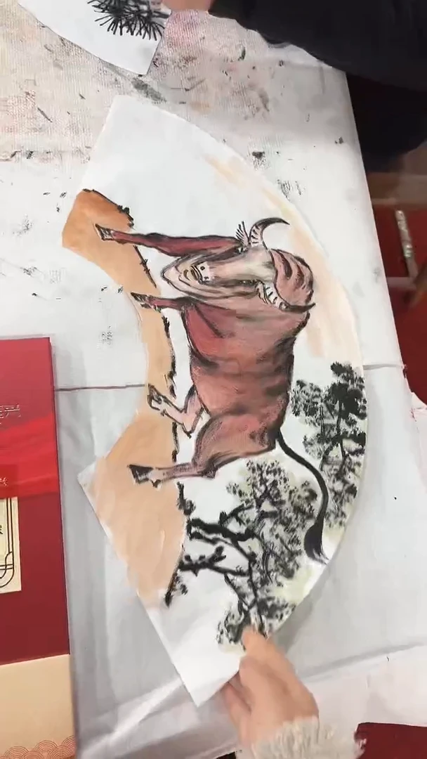 国画李火庆/国画/花鸟