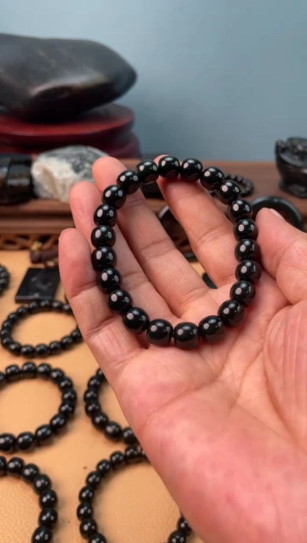 未镶嵌手链和田玉用****7新疆和田玉皮勒村塔青卡10特细