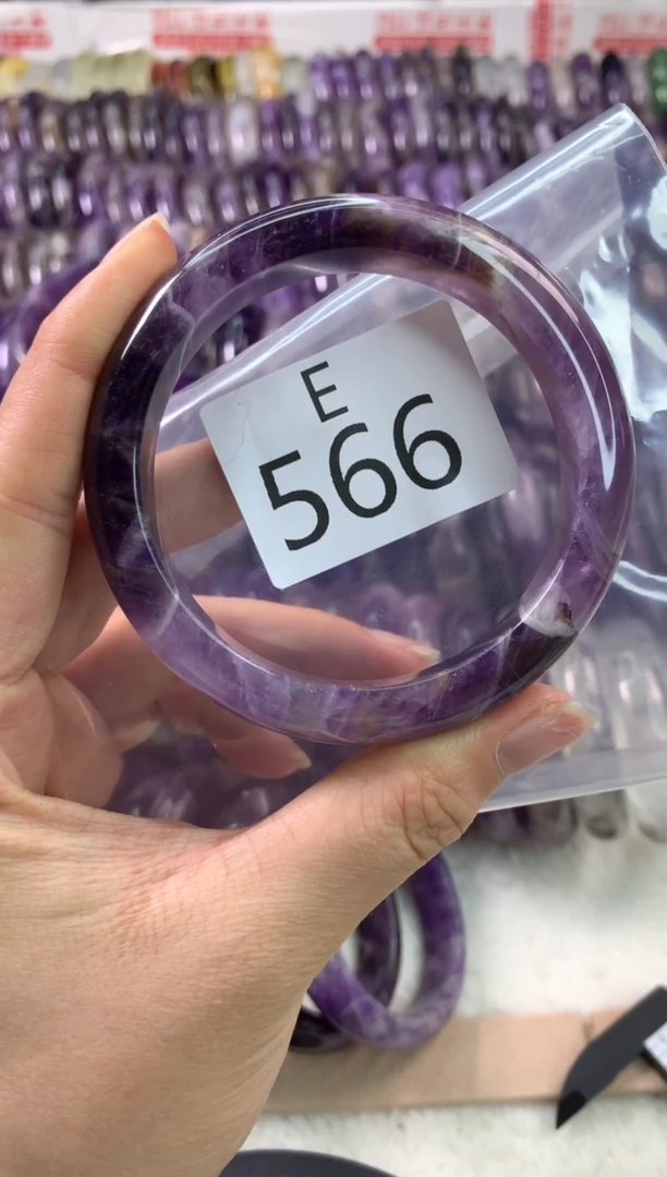 【闪购商品】水晶水晶手镯E未镶嵌566-58