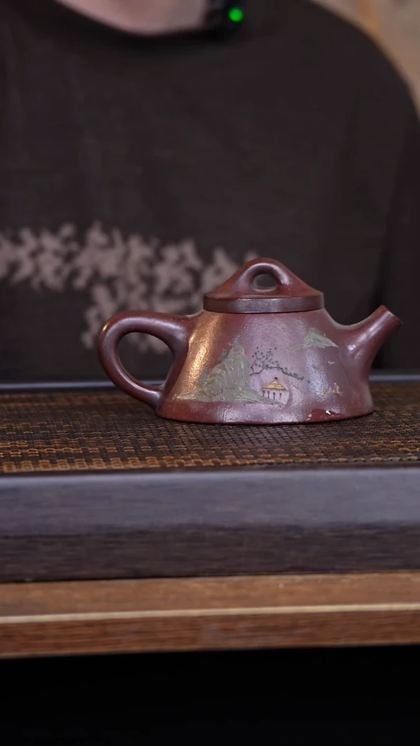 茶壶紫砂宜兴手工原矿紫砂壶001