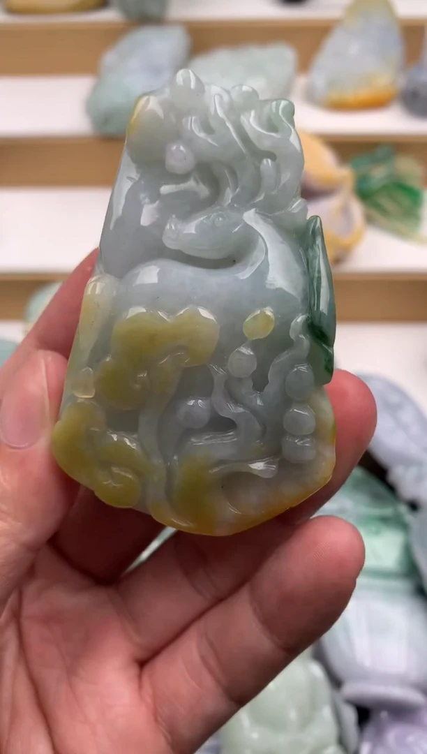 吊坠(不含链)未镶嵌翡翠1