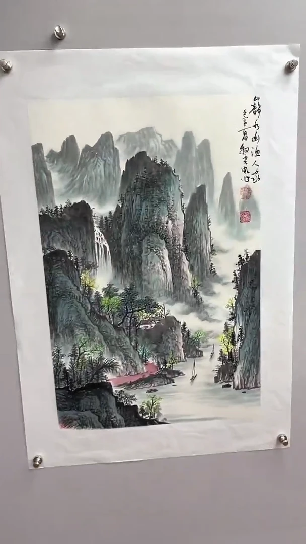 国画娄渊波-国画作品-7