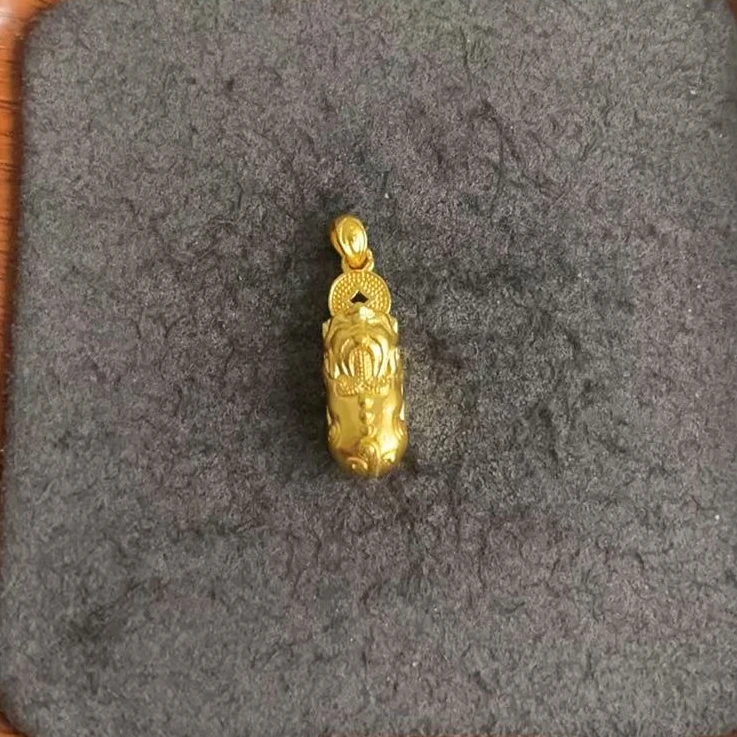 足金999 古法工艺貔貅吊坠