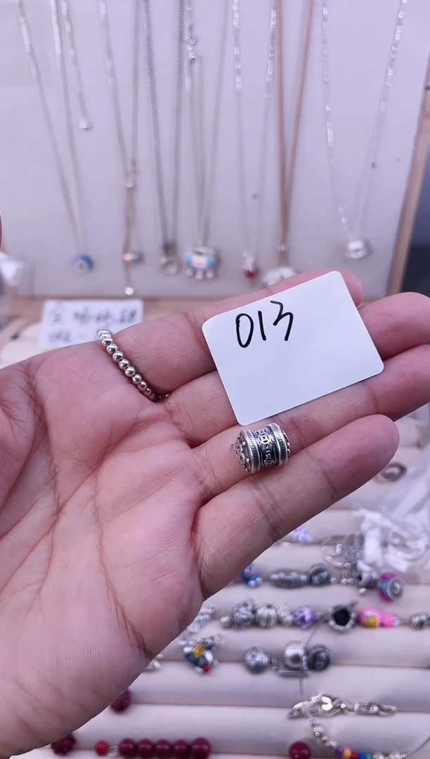 无足银竹**弦纯银配件013
