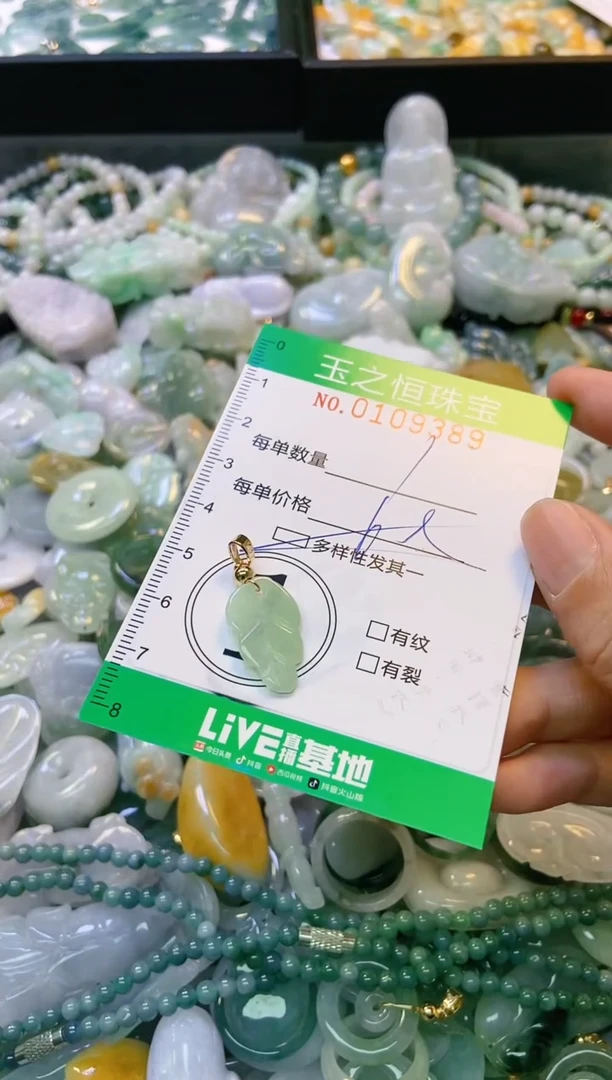 翡翠未镶嵌颈饰闪购0109389多样性发其一