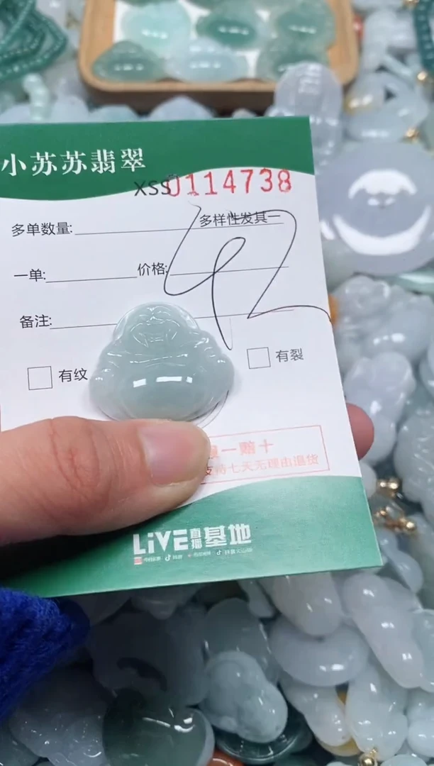 【闪购商品】翡翠颈饰未镶嵌闪购商品0114738