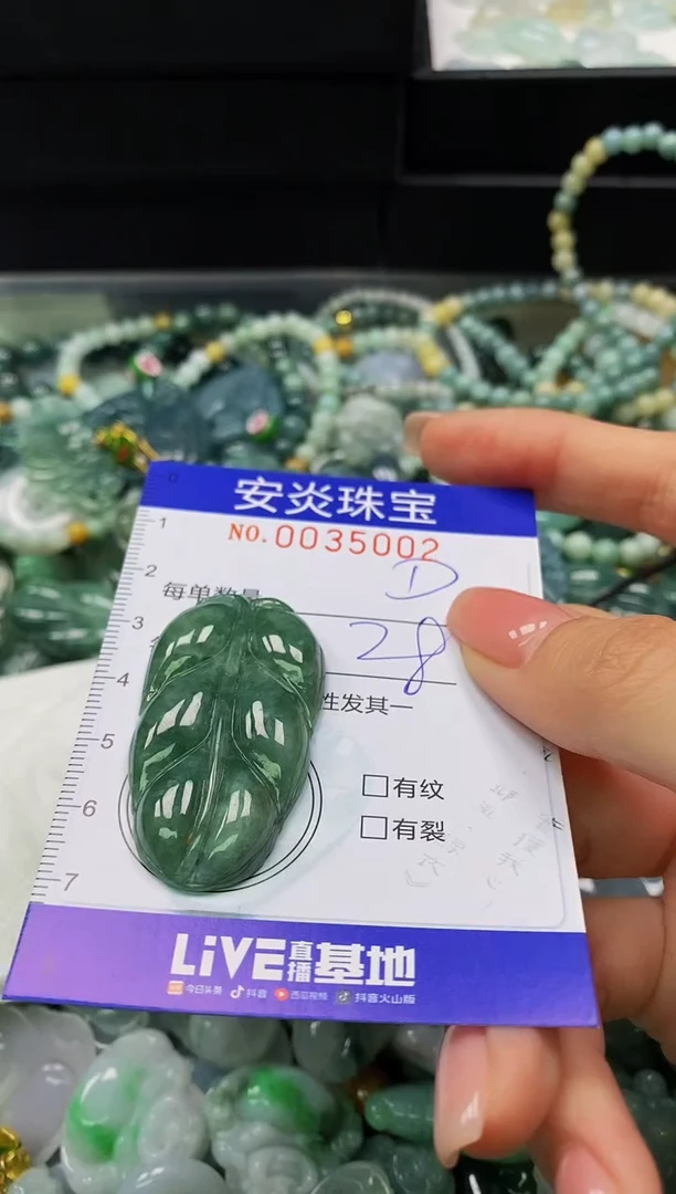 颈饰未镶嵌翡翠闪购0035002