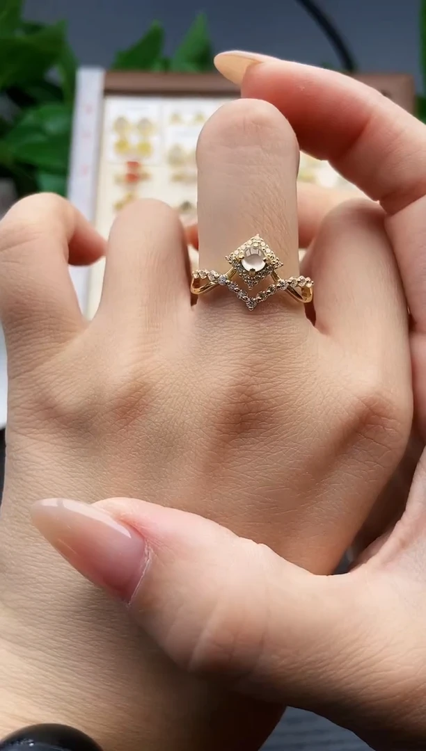 银S925镶嵌戒指翡翠12