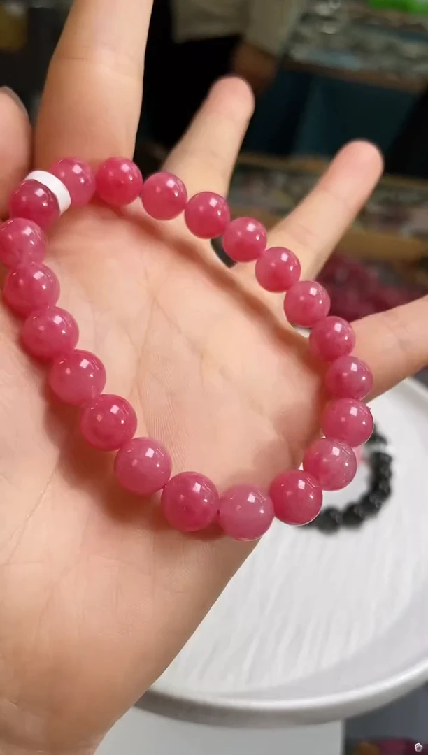 未镶嵌蔷薇辉石手串9/814