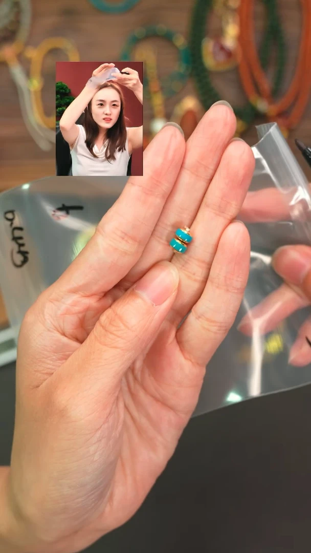 未镶嵌绿松石1简**约遇见匠心品质回血