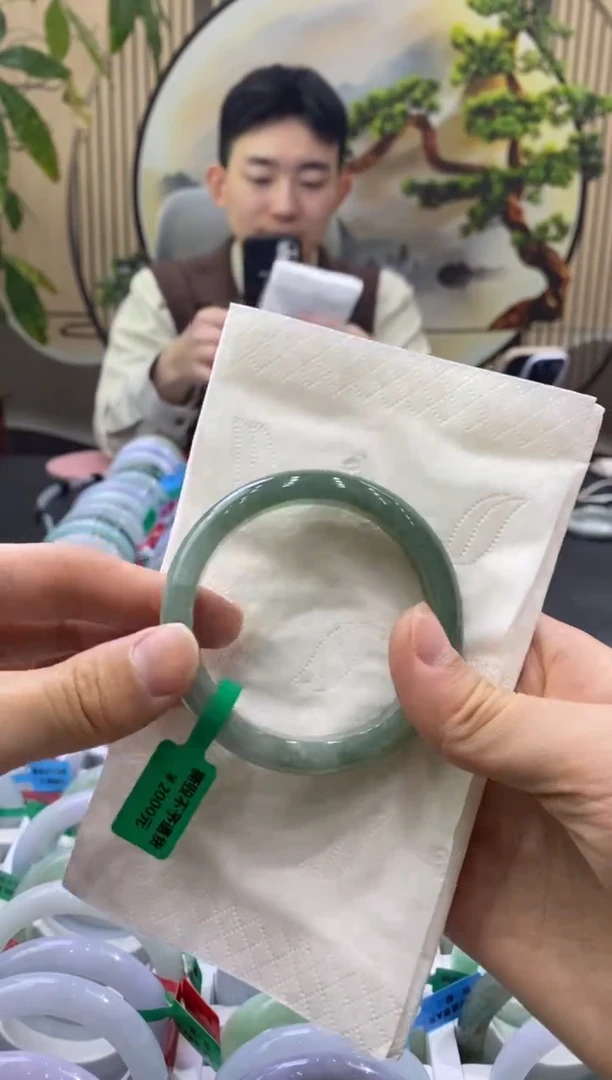 未镶嵌手镯翡翠9138