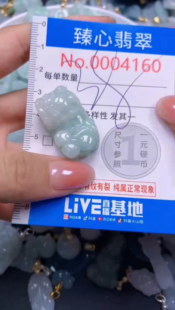 吊坠(不含链)未镶嵌翡翠4160