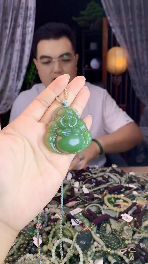 和田玉未镶嵌挂件1