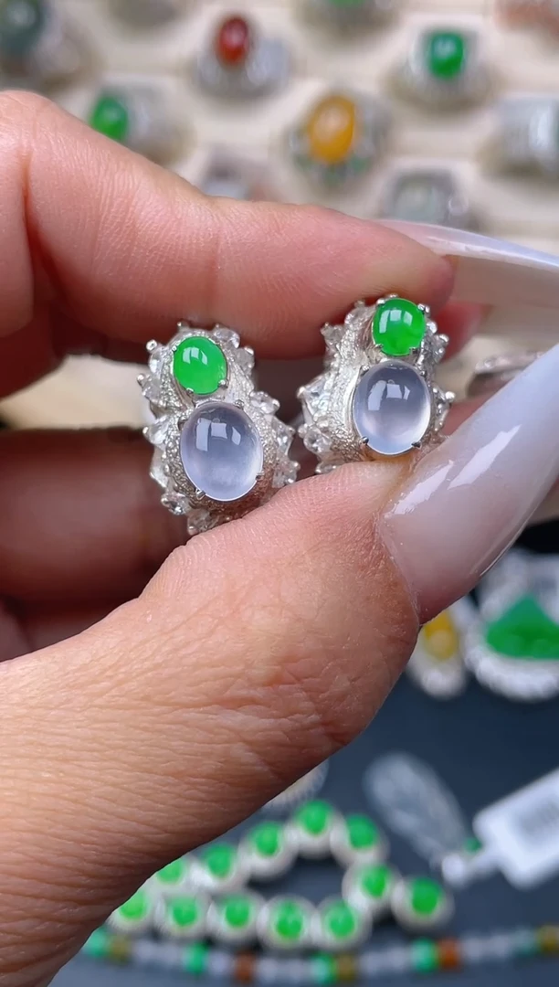 未镶嵌定制翡翠天然翡翠蛋面39