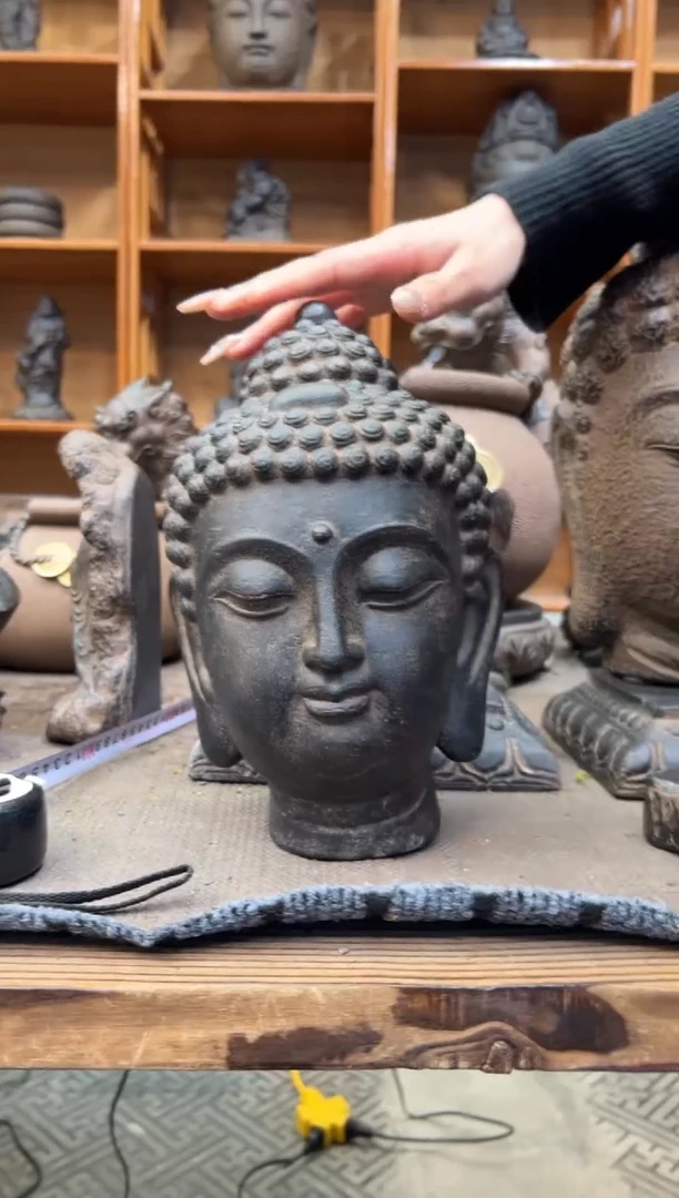 陶土【火山泥】小佛首