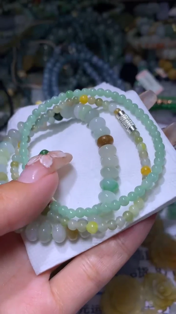 【闪购商品】翡翠颈饰未镶嵌MJX026021