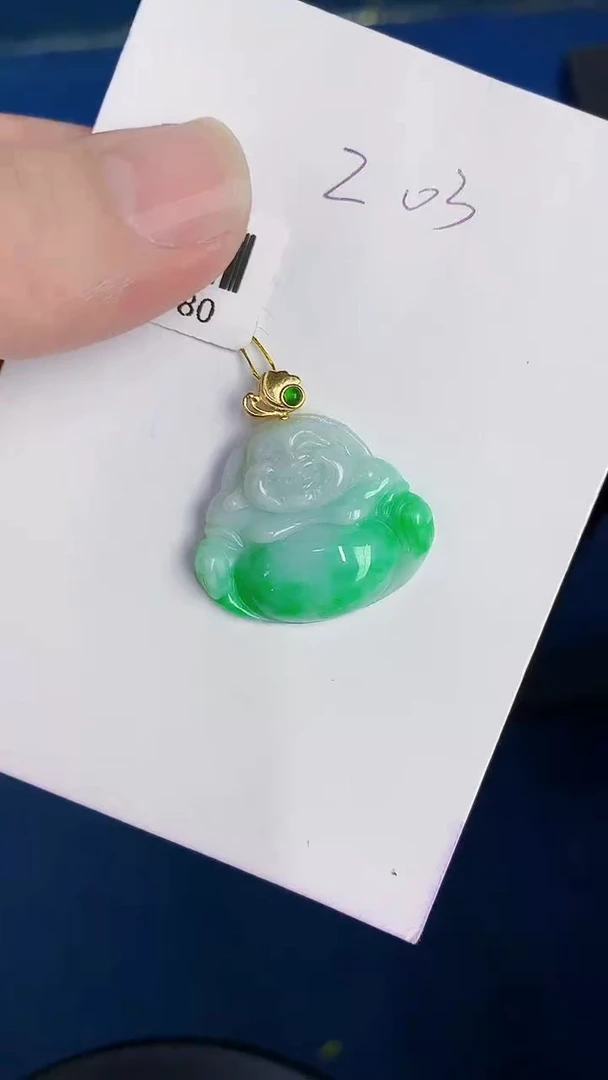 颈饰未镶嵌翡翠天然翡翠缅甸A货