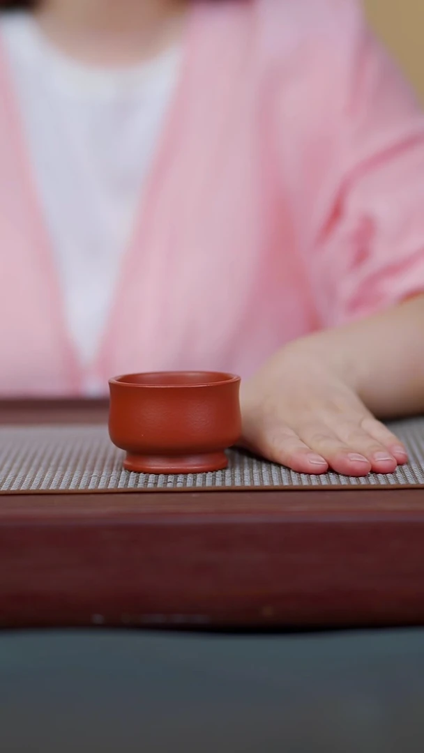 茶壶紫砂08-朱泥大韵杯75cc