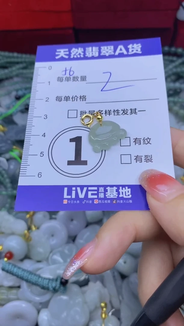 颈饰未镶嵌翡翠天然翡翠A货批量多样性发一件