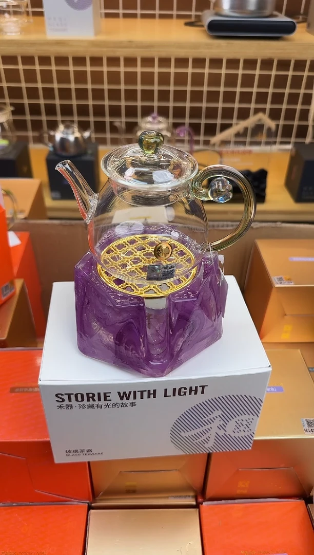 @@禾器幻彩清莲壶迷翠