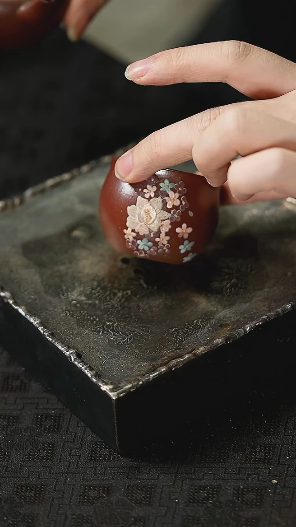 【闪购商品】紫砂茶杯41号紫砂柴烧