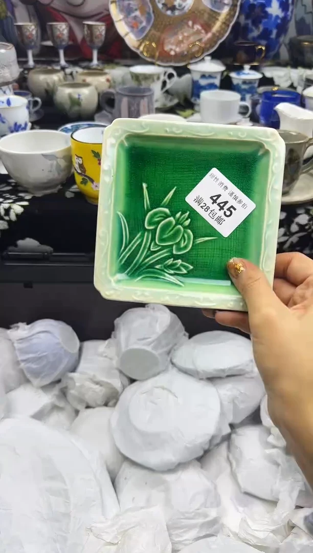 瓷片丫*?瓷色工艺品品品品445