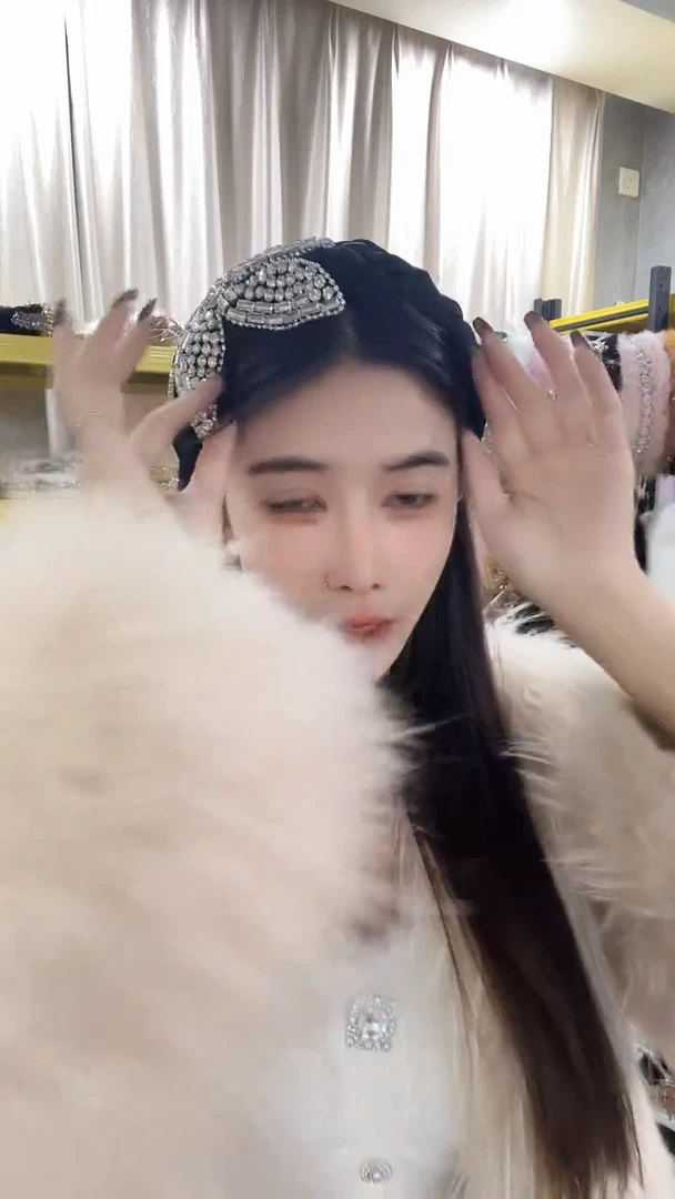 合金布艺单白妖花