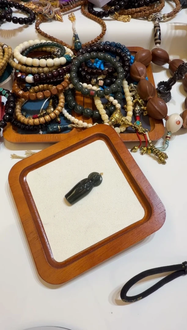 吊坠(不含链)未镶嵌和田玉31号观音