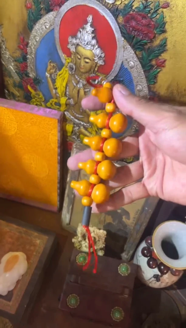 滴血莲花菩提把件 三三甄选百货店