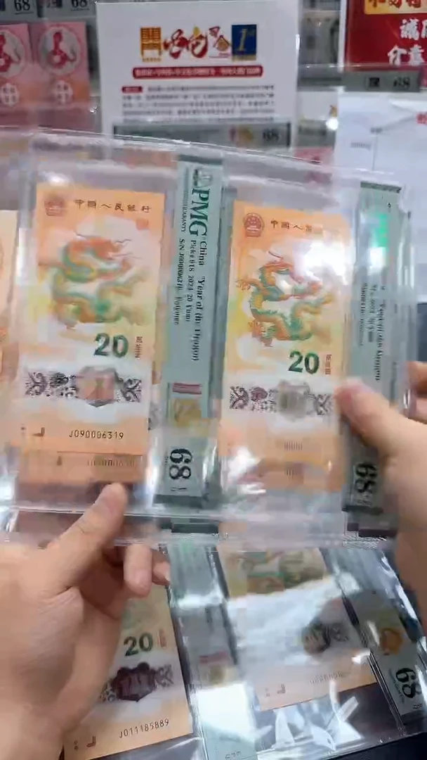 塑料一证双币豹身尾7同(无47)-PMG68