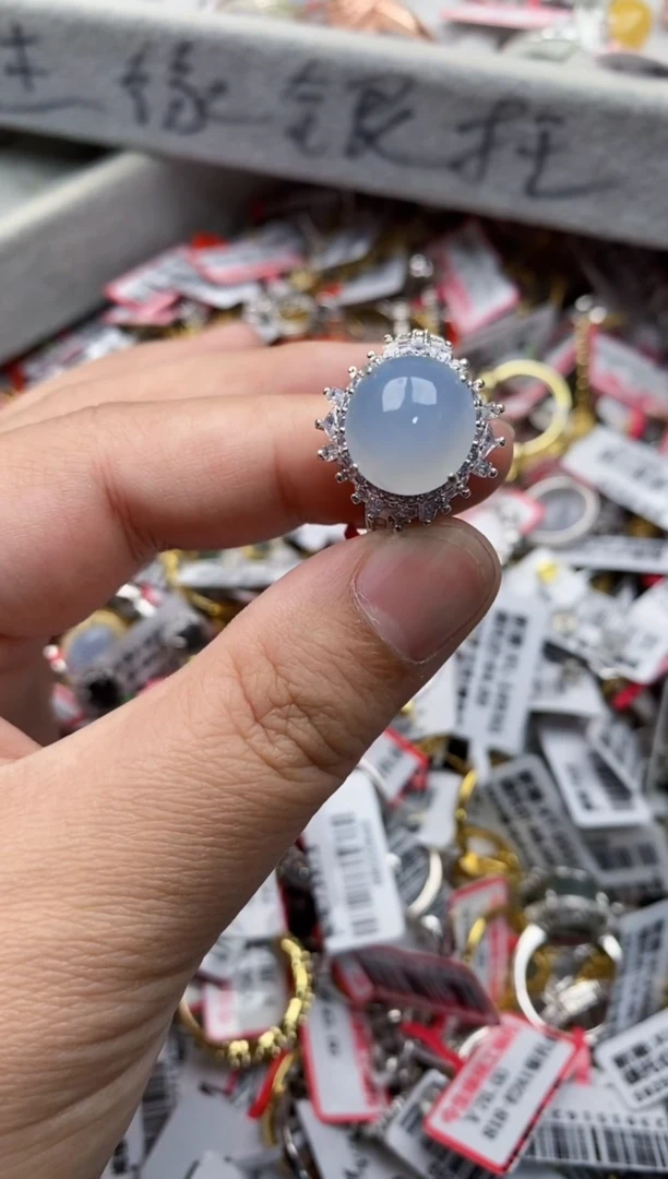 【闪购商品】翡翠戒指未镶嵌99999---75