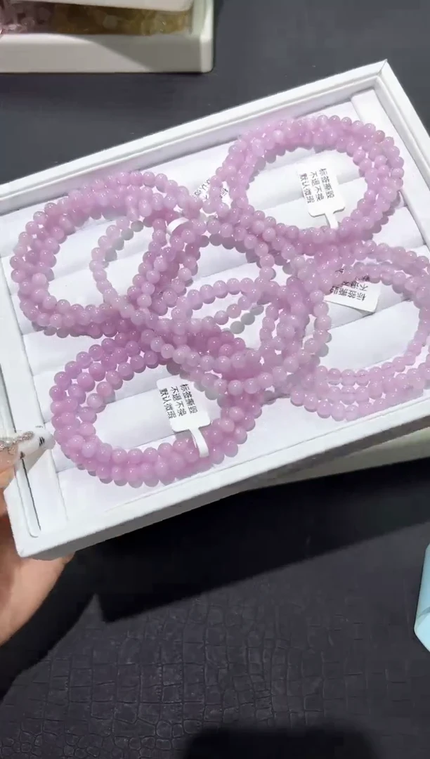 手串锂辉石未镶嵌33e多样性发其一【1条】默认微瑕