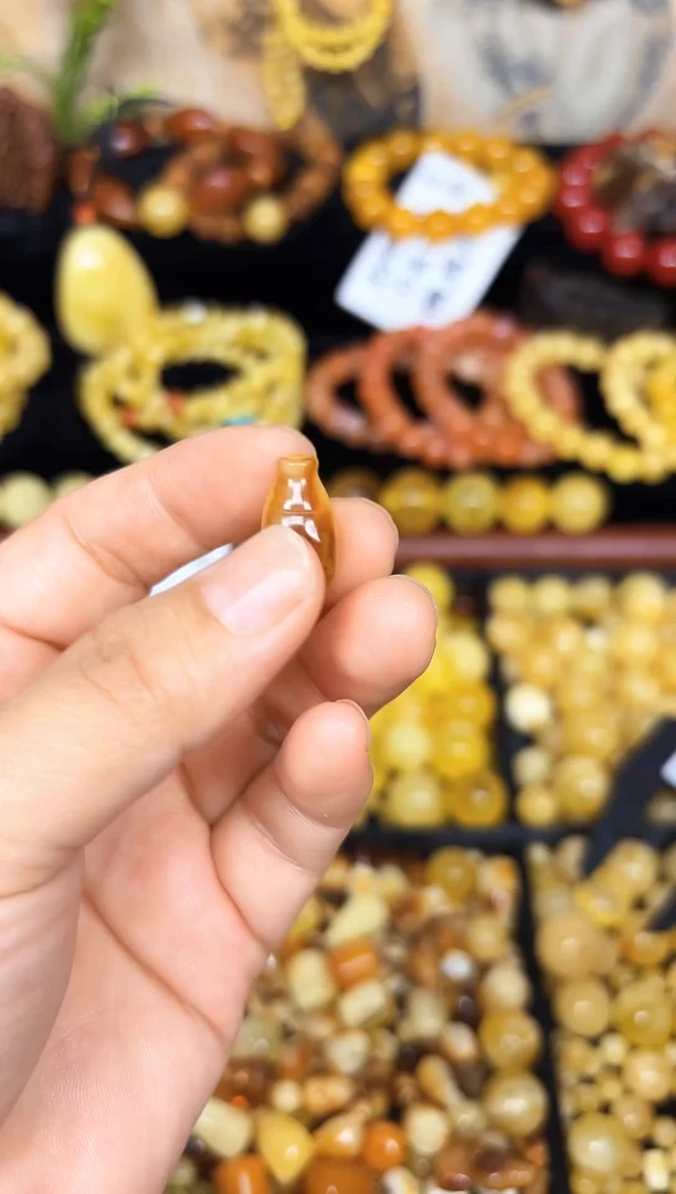 裸石蜜蜡未镶嵌蜜蜡纯天然飘花无镶嵌