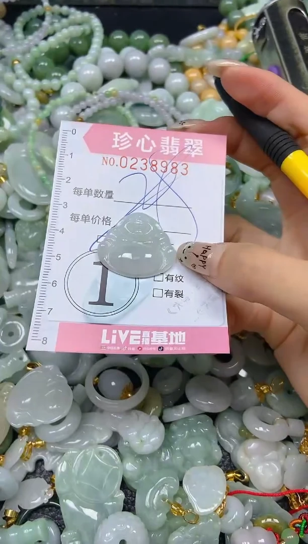 翡翠未镶嵌颈饰闪购0238983