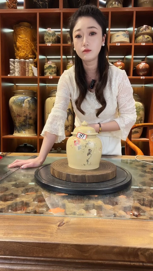 罐李旭泽作品小茶罐@89