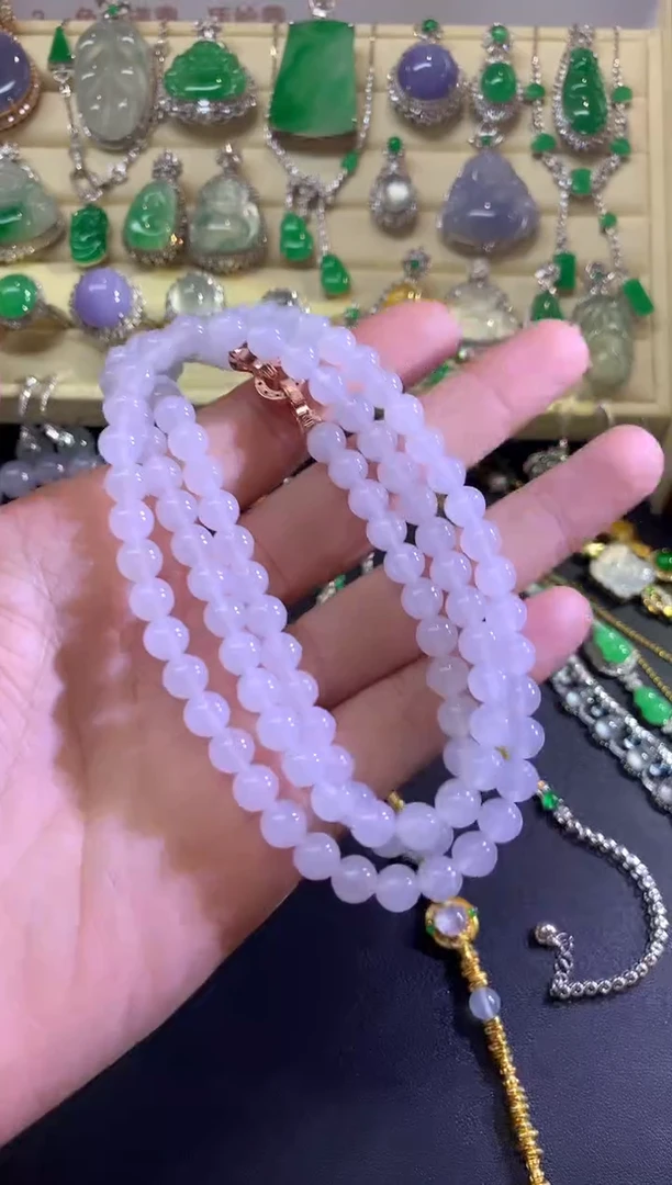 项链未镶嵌翡翠项链|1600+160
