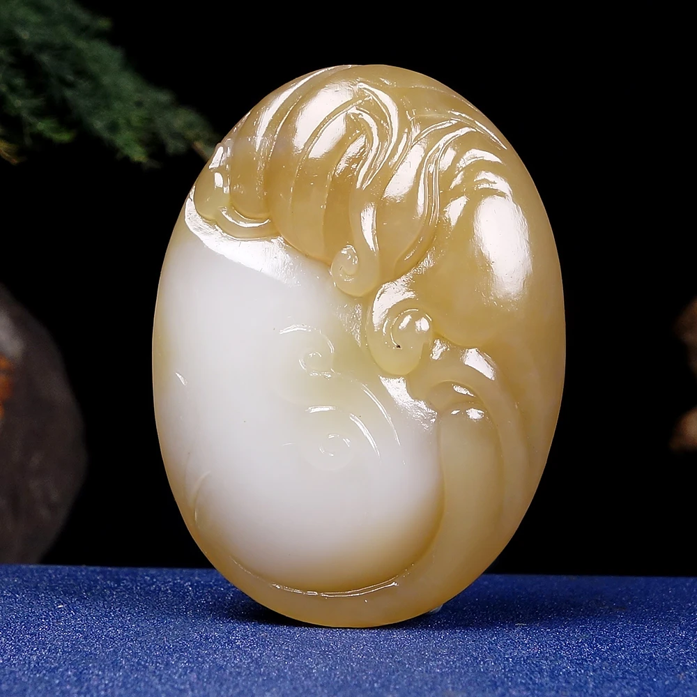 JF1838玉石珠宝精选和田玉吊坠