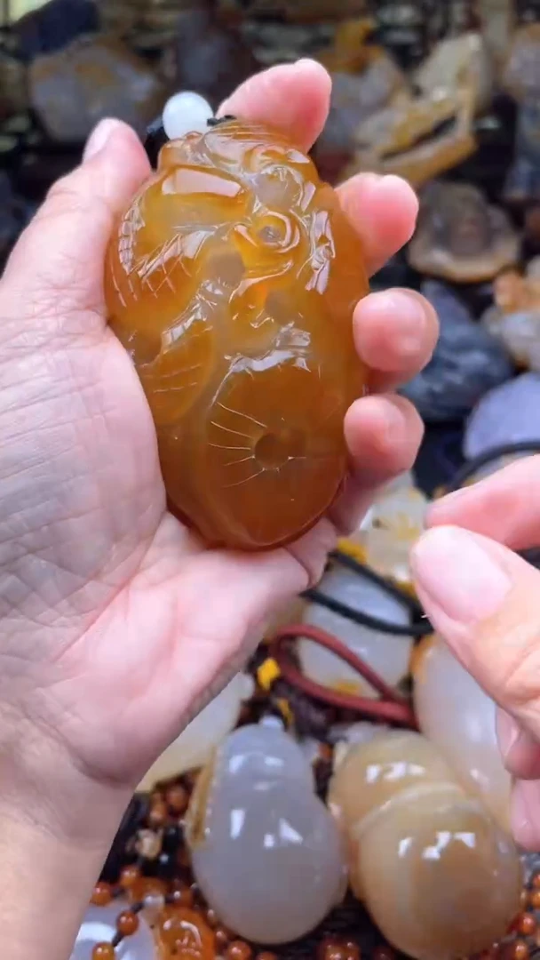 【闪购商品】玛瑙/玉髓颈饰未镶嵌AA