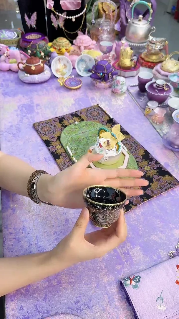 30灵犀工坊金银错主人杯