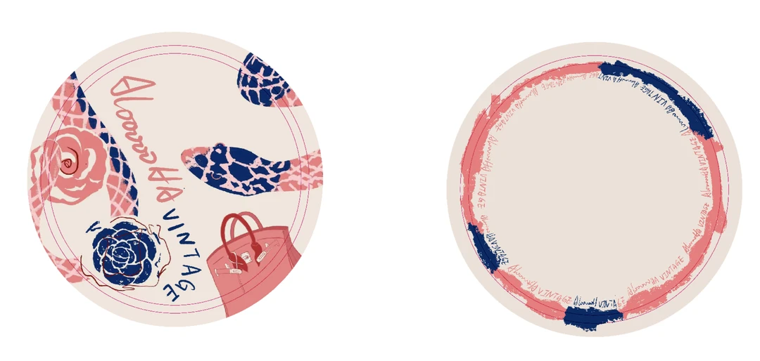 Aloooooha 定制饰品盘一套